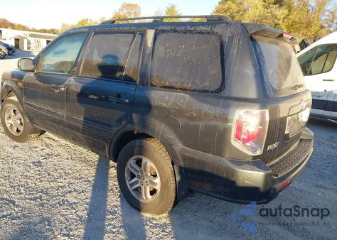 2006 Honda Pilot Ex-L from USA, damaged, VIN 5FNYF28536B010769